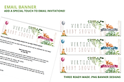 Virtual Baby Shower - Woodland, an Invitation Template by plaidGecko (Thumbnail 3 of 5)
