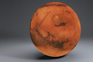 Mars 8k Globe