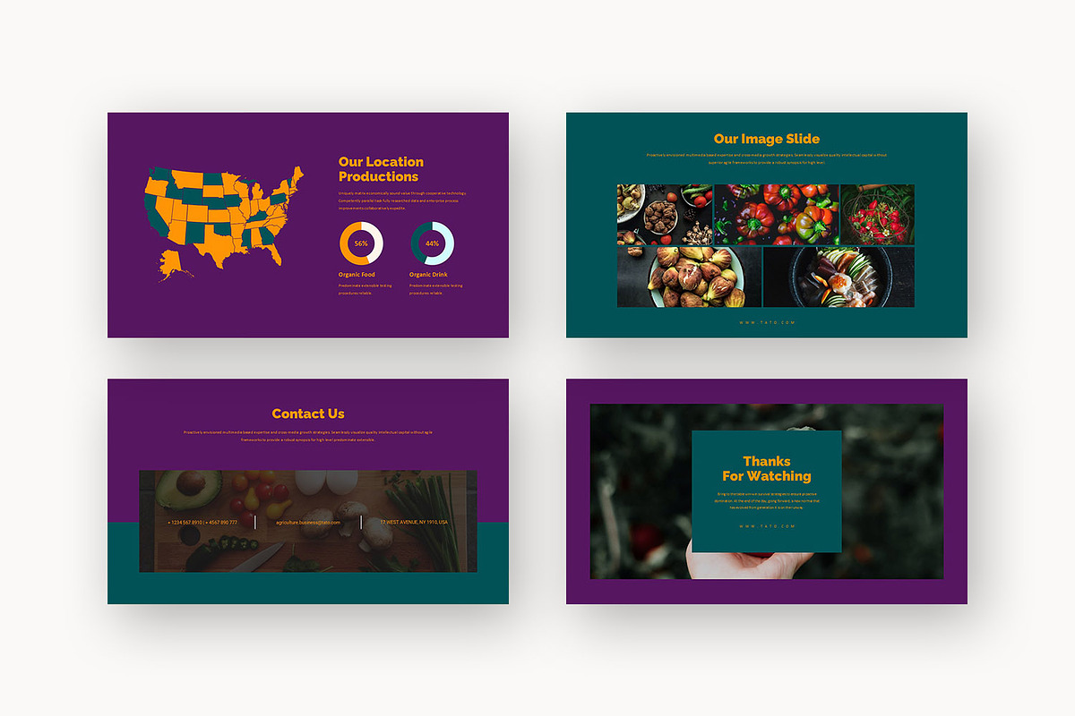 Tato : Farm Business Google Slides, a Presentation Template by Punkl Camp (Photo 16 of 16)