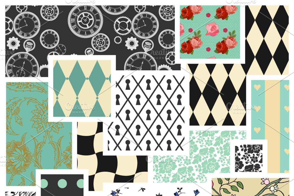 Wonderland Vector Package, an Object Illustration by a Blond Moment (Photo 4 of 5)