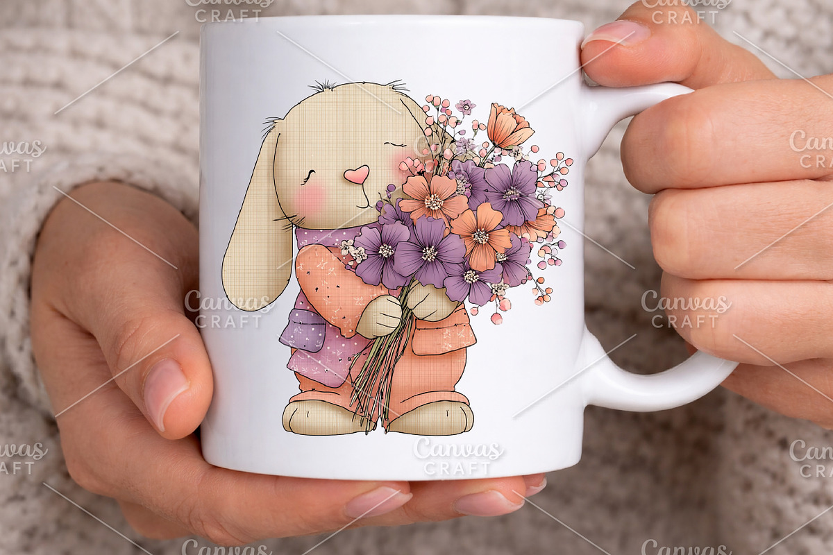 Watercolor Spring Clipart Bundle, an Illustration by Canvas Craft (Photo 5 of 7)