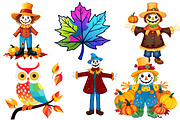 Autumn Back to School Clipart, an Illustration by Wow Magic (Thumbnail 4 of 5)