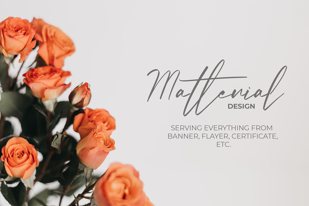 Malladive Handwritten Script Font, a Script Font by NTC Graphic (Photo 6 of 8)