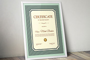 Certificate Word | PSD | AI, a Stationery Template by Curve Design (Thumbnail 3 of 3)