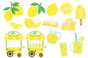 Lemon clipart, an Illustration by SugarPickle Clip Art (Thumbnail 2 of 2)