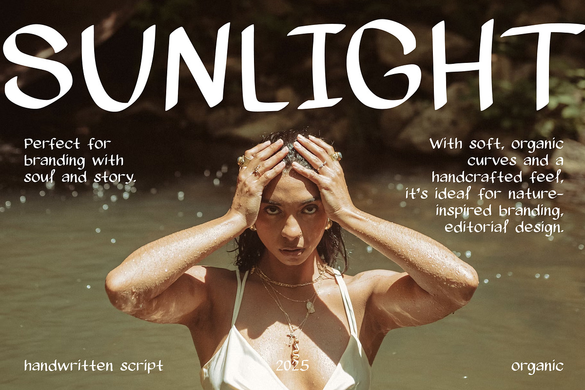 Hidden nature Handwritten Font, a Handwritten Font by Feelsoul (Photo 2 of 9)