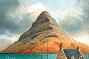 Cartoon sceneries landscapes bundle, a Seasonal Illustration by Bubert Art (Thumbnail 3 of 8)