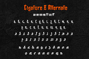 Cestizlav - Decorative Blackletter, a Blackletter Font by Dhabee (Thumbnail 7 of 18)
