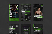 Gym & Fitness Instagram Template, a Social Media Template by LA-STUDIO1 (Thumbnail 3 of 3)