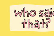 Something Warm - a comfy font, a Font by pizzadudedotdk (Thumbnail 3 of 9)