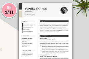 Resume CV Template for Word