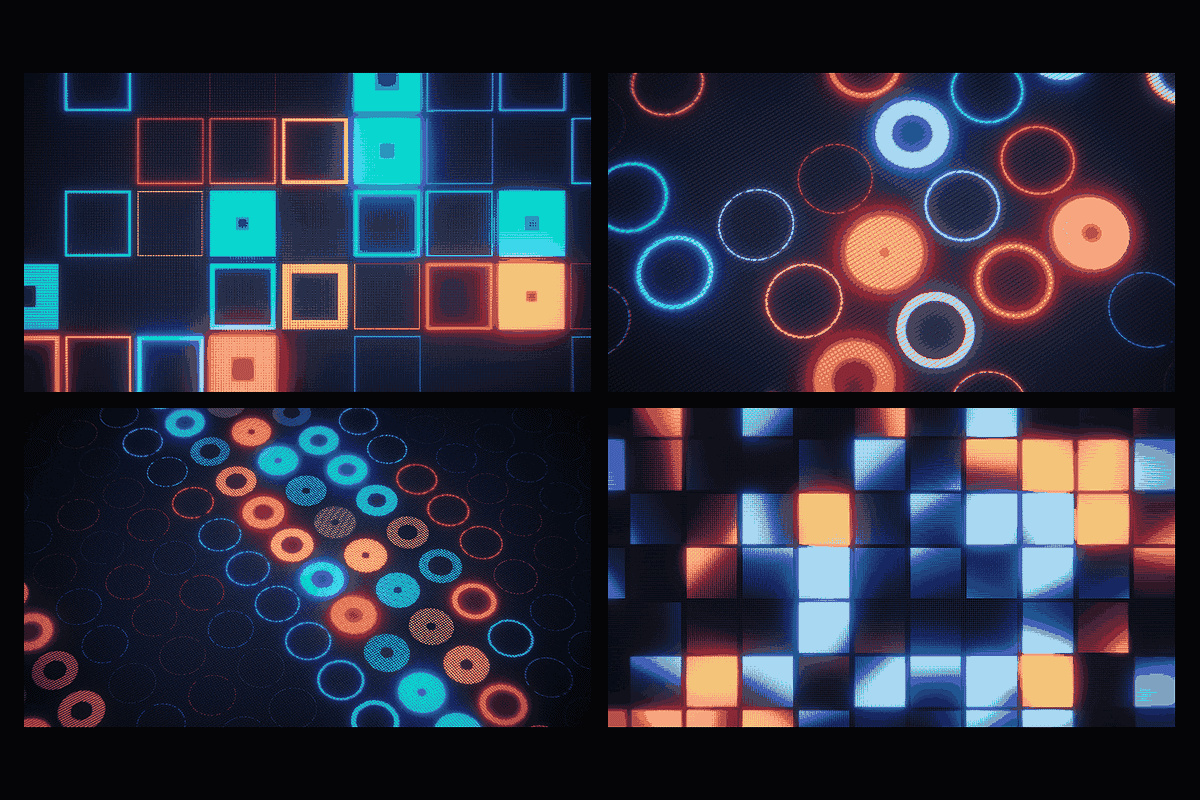 Club Grid - 12 4K Loops, a Background Graphic by Photocreo Michal Bednarek (Photo 7 of 7)