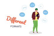 Human - Campus Life Illustrations, a Templates & Theme by Boyko Pictures (Thumbnail 4 of 13)