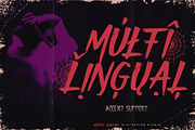 Mistery Zero Typeface, a Script Font by alit design (Thumbnail 11 of 15)