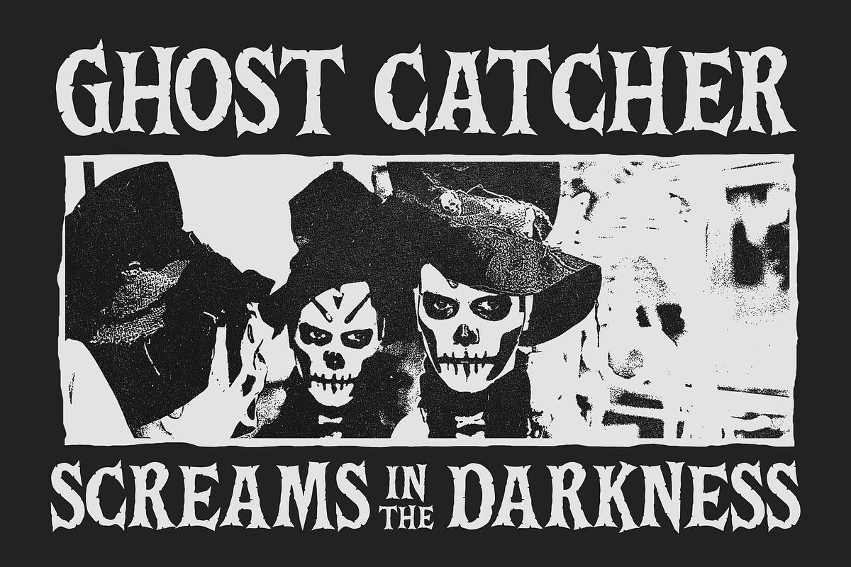 Death Bones a Broken Serif Font, a Blackletter Font by Blankids Studio (Photo 7 of 9)