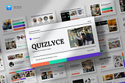 Educational Quiz Keynote Template, a Presentation Template by fluffstudio (Thumbnail 1 of 4)