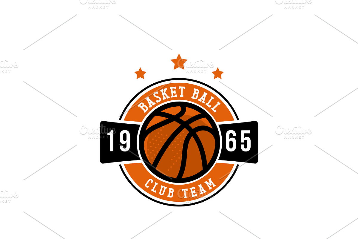 Basket Ball Club and Tournament Logo, a Branding & Logo Template by AlvinStd
