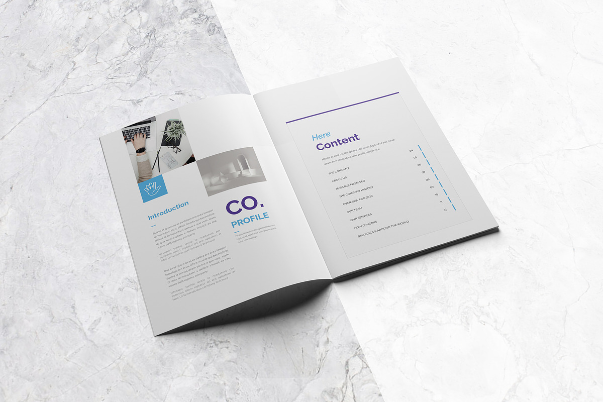 Company Profile, a Brochure Template by WOWPro (Photo 3 of 9)