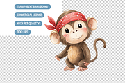 Little Pirates Clipart, an Object Illustration by TatiMockup (Thumbnail 7 of 7)