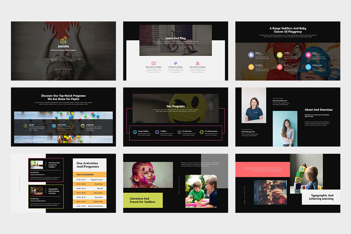 Javiska : Kindergarten Keynote, a Presentation Template by Punkl Camp (Photo 8 of 13)