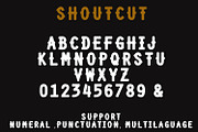 Shourtcut Vintage Bundle Font, a Blackletter Font by Arendxstudio (Thumbnail 4 of 8)