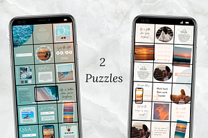 Instagram Puzzle Template Pack