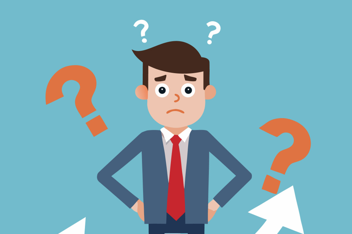 businessman stands at a crossroads, a Person Illustration by SouravDesign (Photo 3 of 3)
