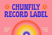 Chunfily, a Sans Serif Font by graphicook (Thumbnail 5 of 10)