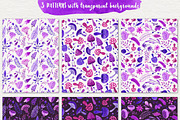 Colorful Madness Floral Bundle, a Decorative Illustration by Stella's Graphic Supply (Thumbnail 6 of 15)