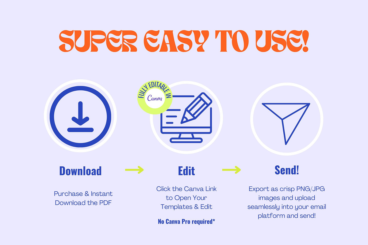 Funky Email Marketing Suite Template, an Email Template by Hell Yeah Designs (Photo 4 of 12)