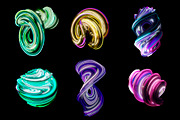 Neonic - 3D Abstract Shapes, an Object Graphic by Alina Sh (Thumbnail 2 of 7)