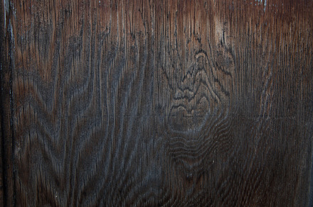 Rustic Wood Texture - Dark Brown