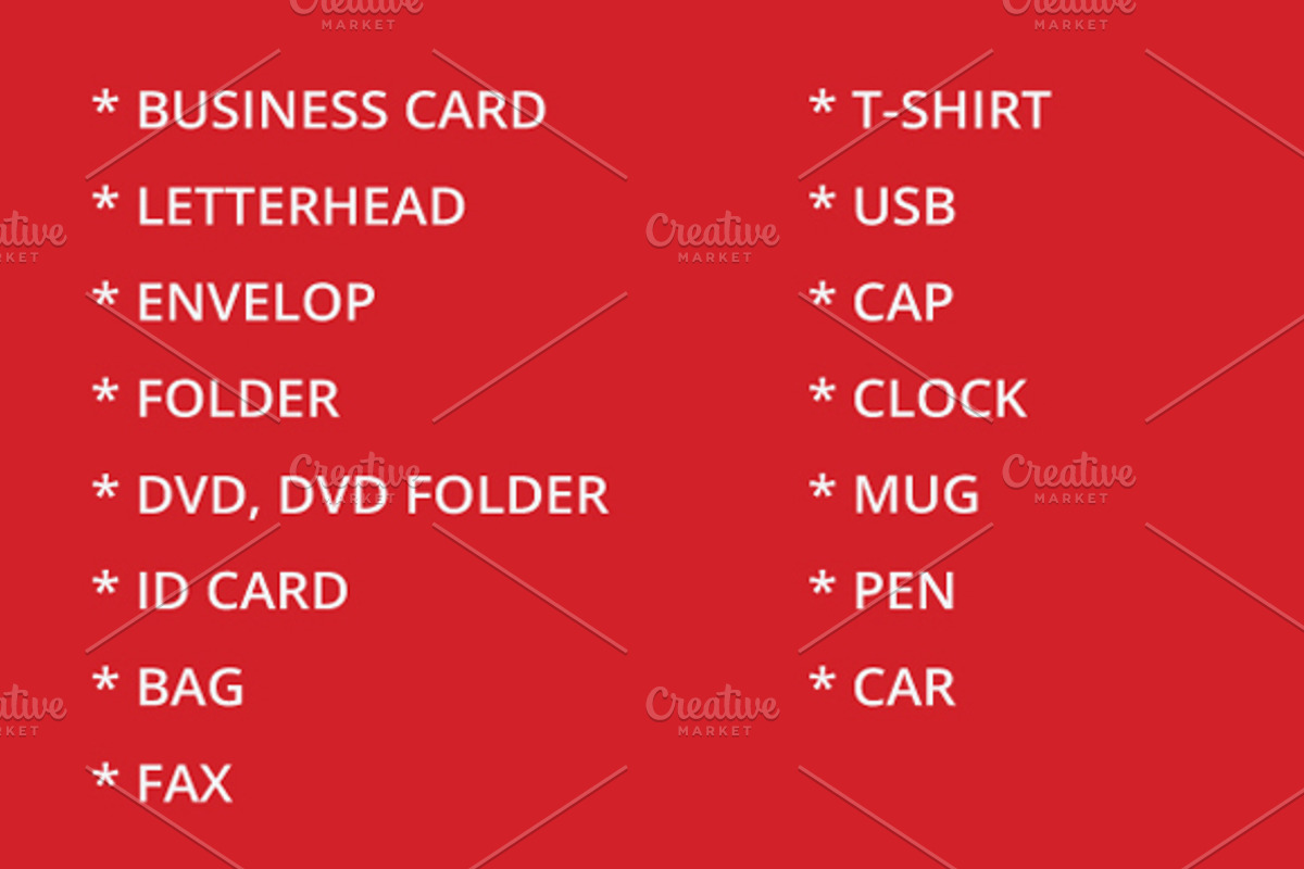 Stationary Identity Design, a Branding & Logo Template by vectorlogo (Photo 3 of 3)