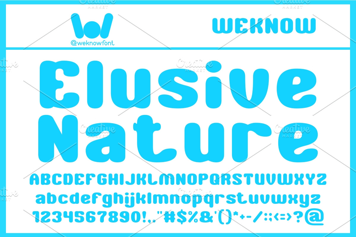 Nice font, a Font by weknow (Photo 2 of 8)