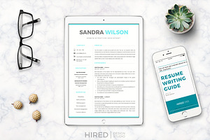 1, 2 & 3 Pages Word Resume Template