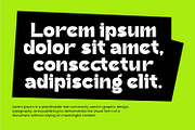 Haberga - Sans Serif Display Font, a Sans Serif Font by Rishsketch (Thumbnail 6 of 13)