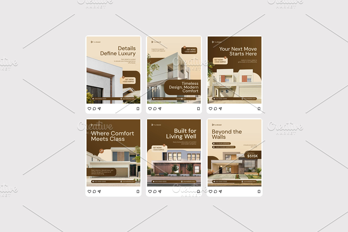Real Estate - Instagram Post, a Social Media Template by Izdihaar_Studio (Photo 4 of 4)