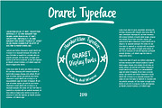 Oraret, a Script Font by INKsTYPIA (Thumbnail 1 of 8)