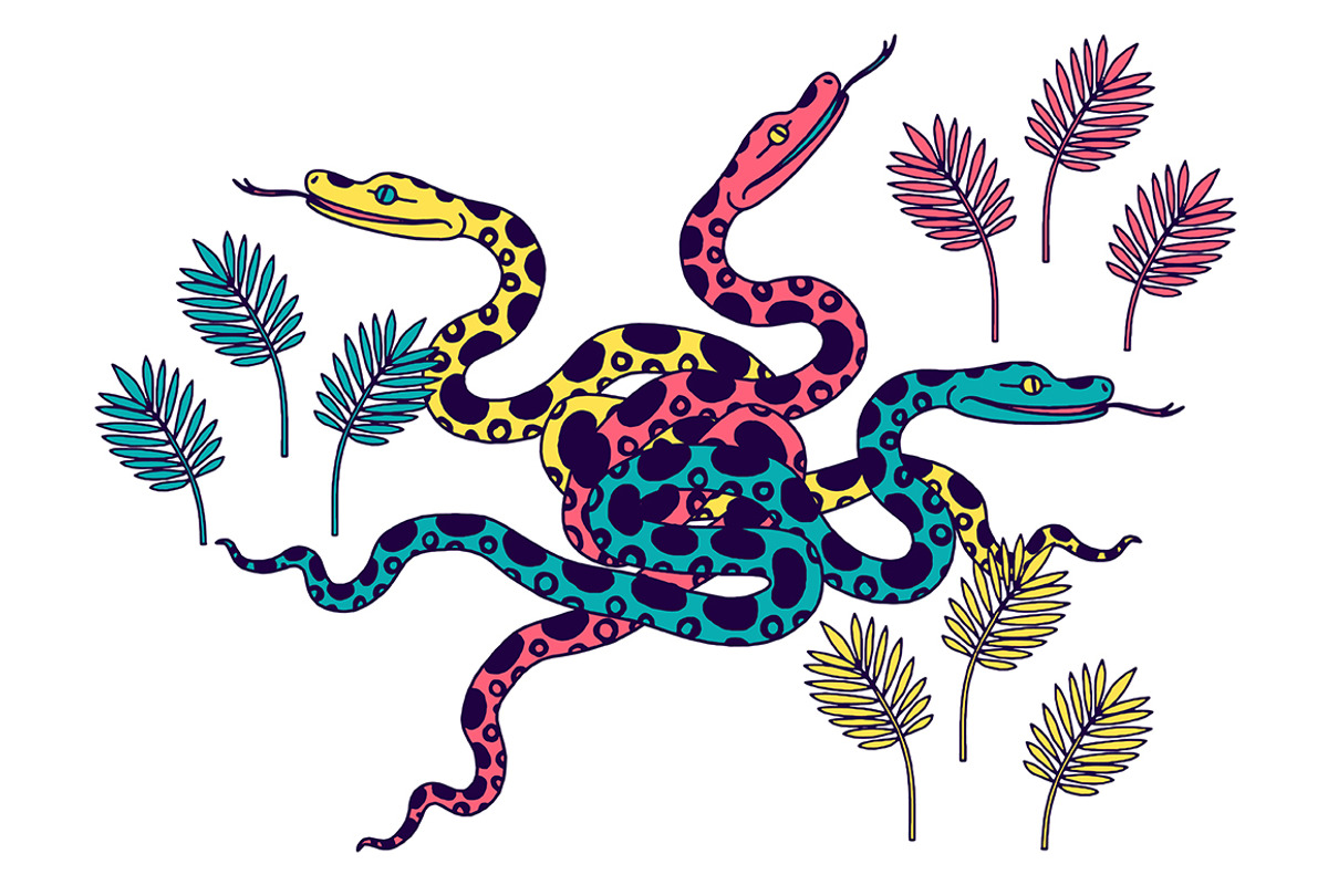 FUNNY JUNGLE 2, an Animal Illustration by Tanya Akhmett (Photo 5 of 10)