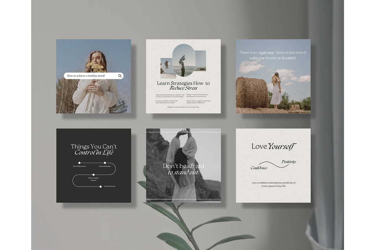 Mental Health Coach Template - Canva, a Social Media Template by TheTemplateTopia (Photo 2 of 10)