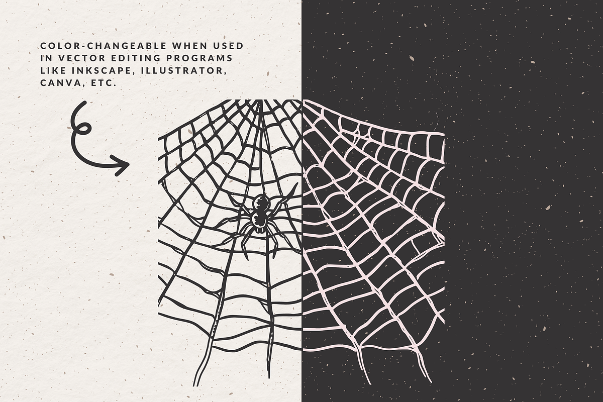 Mystical Clipart, Witchy Doodles, a Seasonal Illustration by The October Creative (Photo 4 of 5)