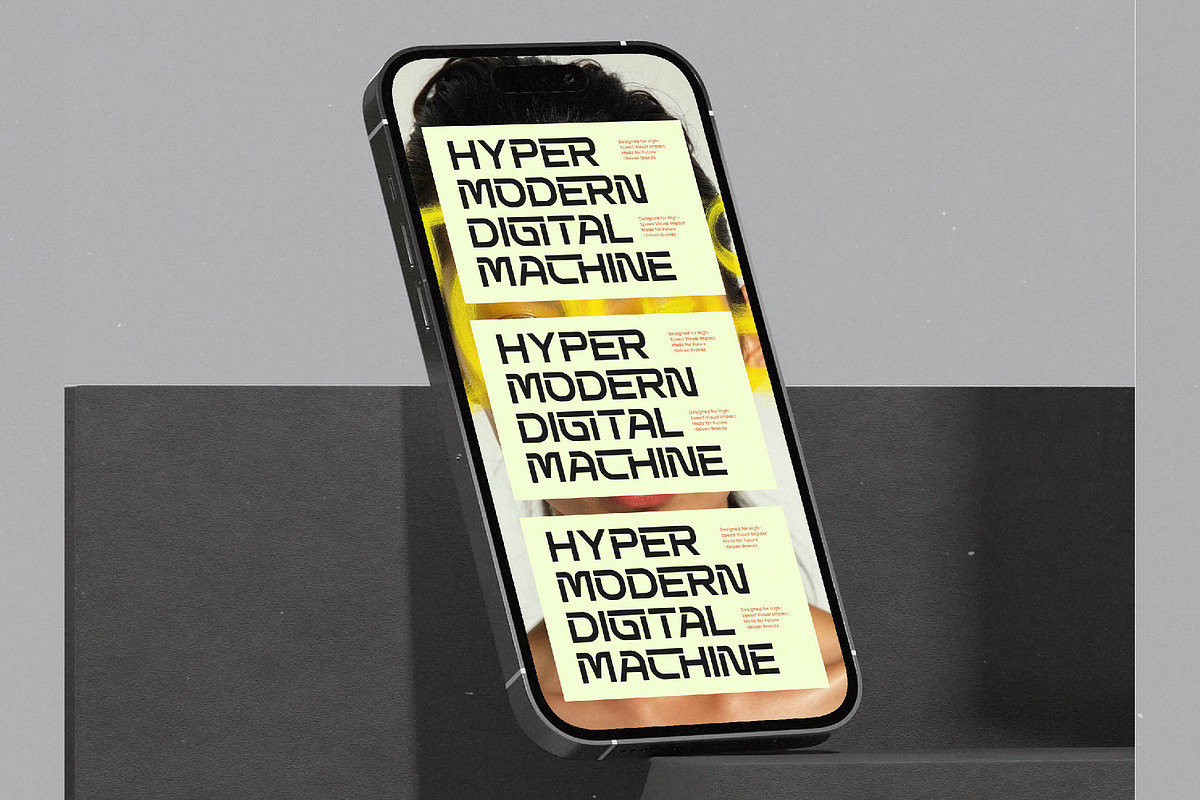Techetic Human Futuristic Font, a Sans Serif Font by timelesstype.co (Photo 2 of 20)