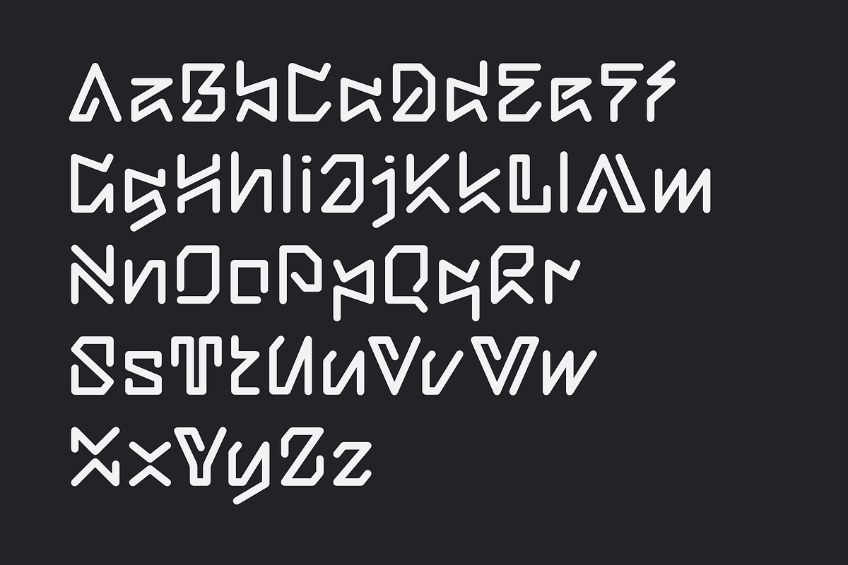 Navex — Futuristic Monoline Typeface, a Sans Serif Font by Sign Studio (Photo 10 of 13)