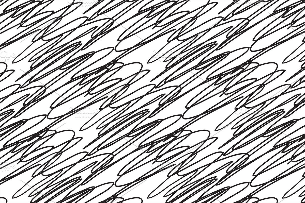 Monochrome seamless patterns set, a Pattern Graphic by mcherevan (Photo 2 of 5)