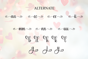 Maylove | Script Font, a Handwritten Font by Scratchones (Thumbnail 8 of 9)