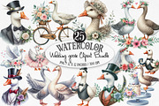 Wedding Goose Clipart, an Illustration by Designking (Thumbnail 1 of 4)