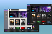 Music Admin Dashboard UI, an UI Kit Template by Simona Meleca (Thumbnail 1 of 3)