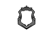 Art Deco Shield Frame SVG Bundle, an Illustration by Creativeshirt (Thumbnail 20 of 31)
