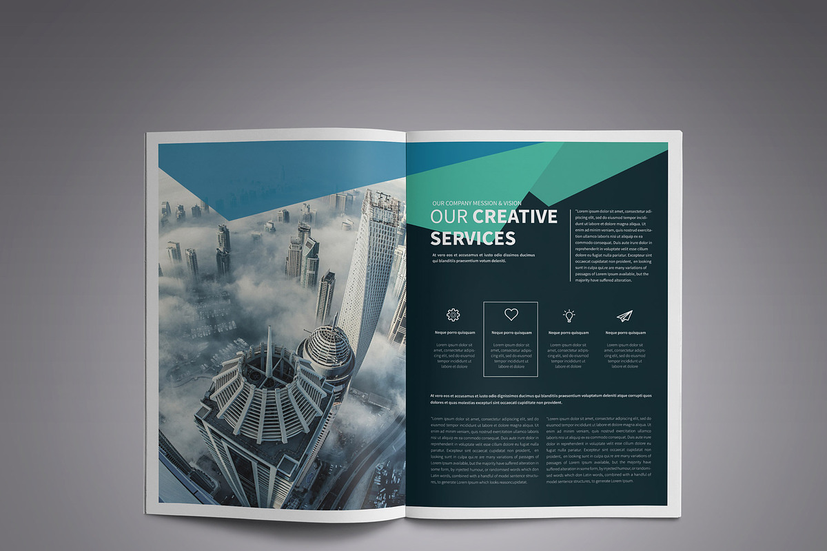 Corporate Business Brochure, a Brochure Template by New Lines (Photo 4 of 12)