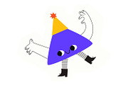 Cute Birthday Monsters Clipart, an Object Graphic by the_myro (Thumbnail 8 of 11)